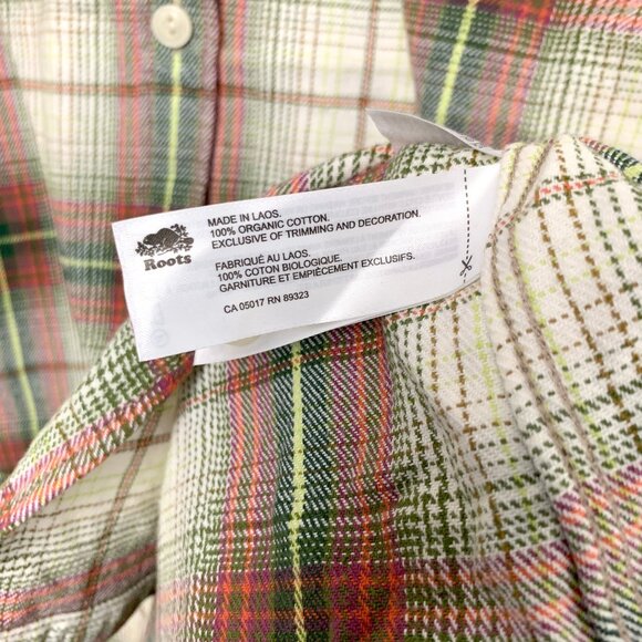 Roots x alder Oversized Flannel Shirt (#2) - Picture 3 of 4